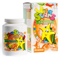 Мультивитаминный комплекс VitaStars 5 витаминов + Холин со вкусом цитрусовый микс