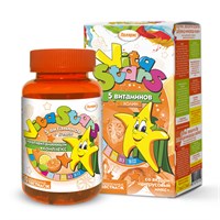 Мультивитаминный комплекс VitaStars 5 витаминов + Холин со вкусом цитрусового микса